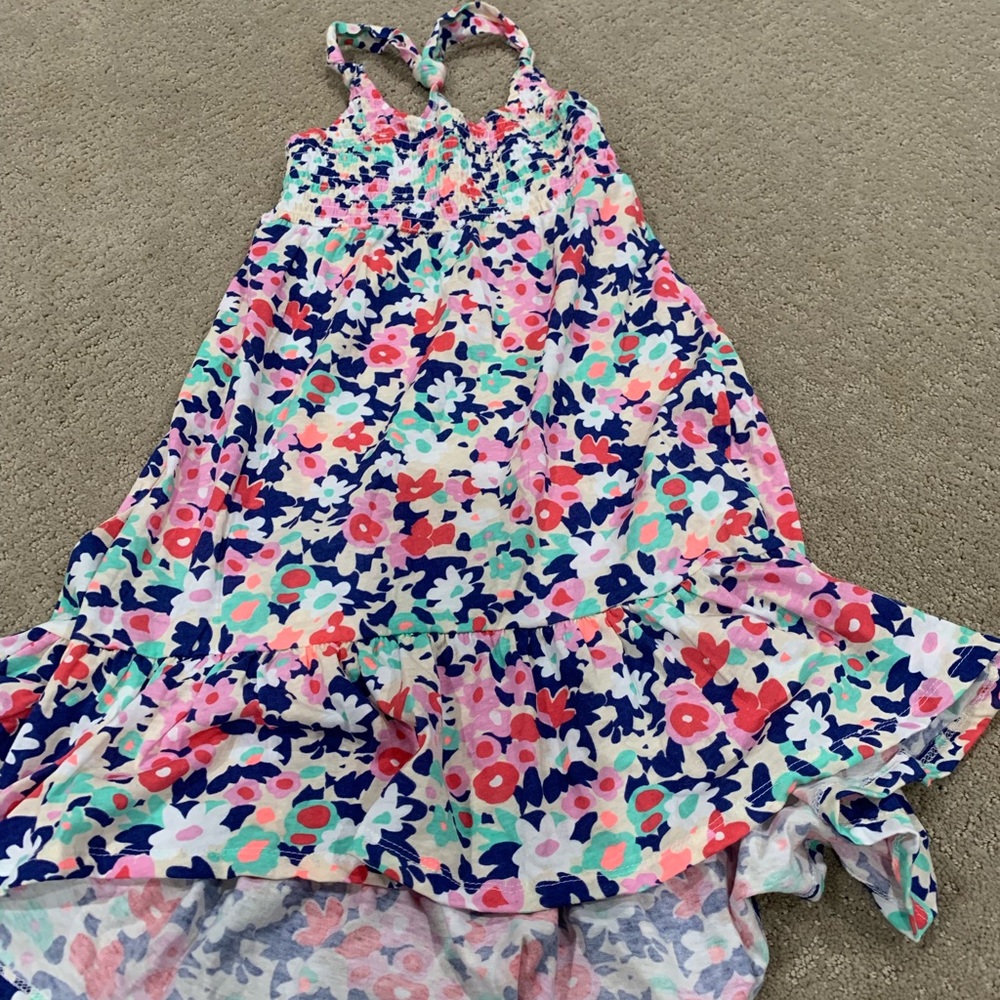 floral beach dress girls medium